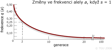 graf selekce proti aa